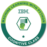 IBM Machine Learning with Python badge
