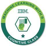 IBM Machine Learning with R badge